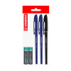 Pack: 3x Boligráfo Re-Liner STABILO + 2x Pilas AAA POWER ONE, Pack x 5 Unds.